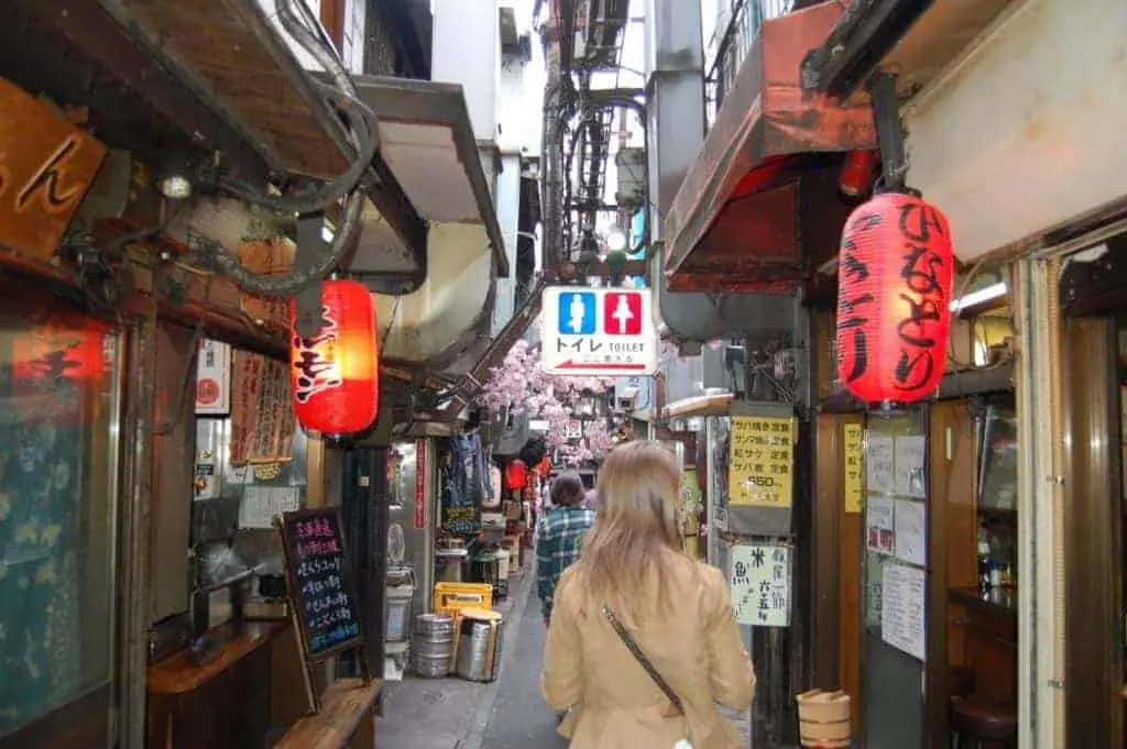 Piss Alley Tokyo Japan