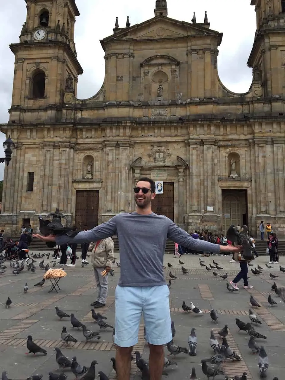 Plaza Bolivar Pigeons