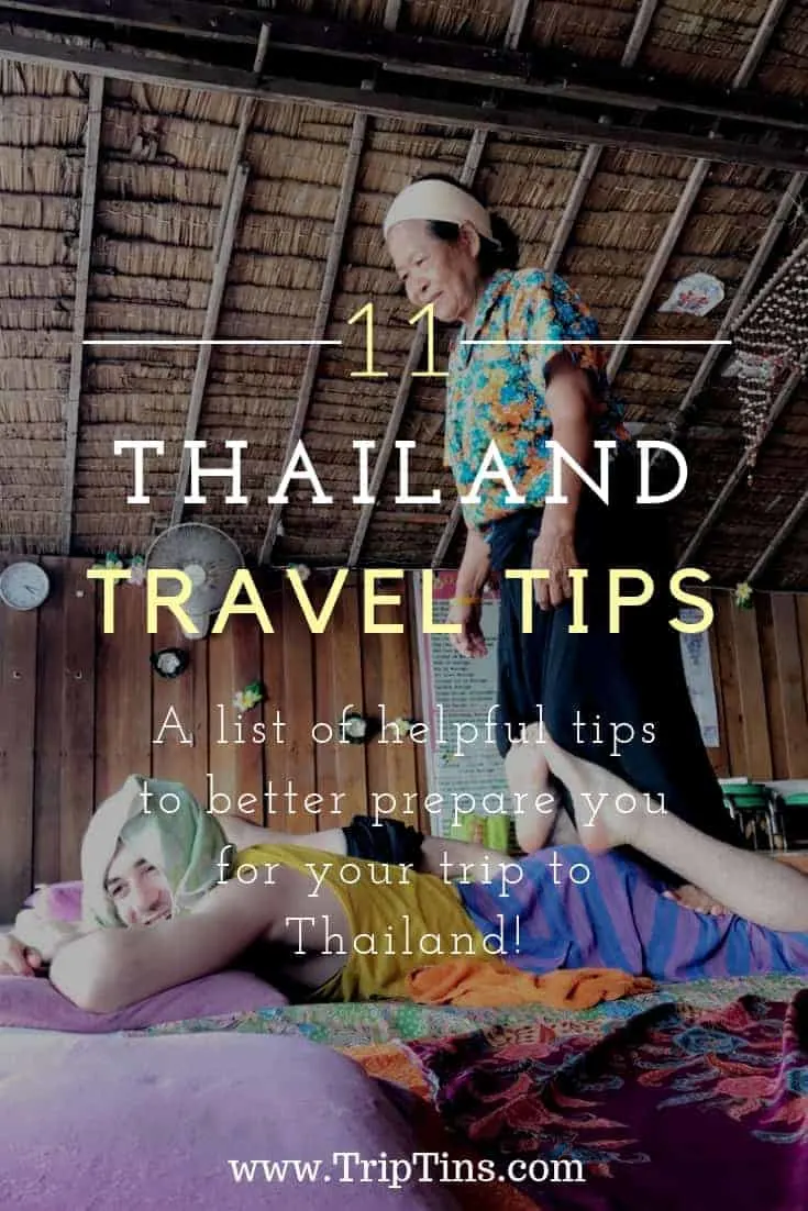 Thailand Tips