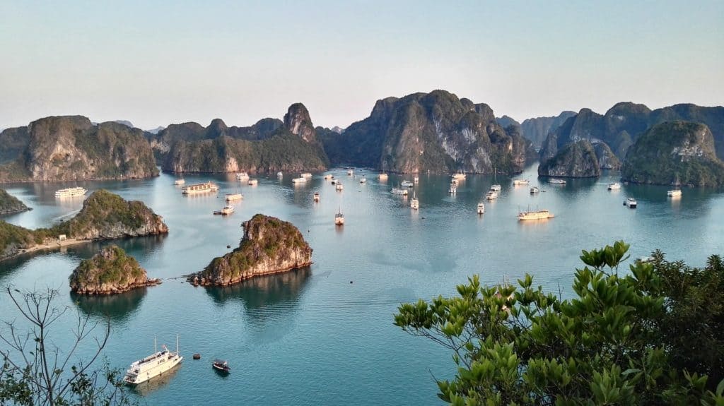 halong bay view