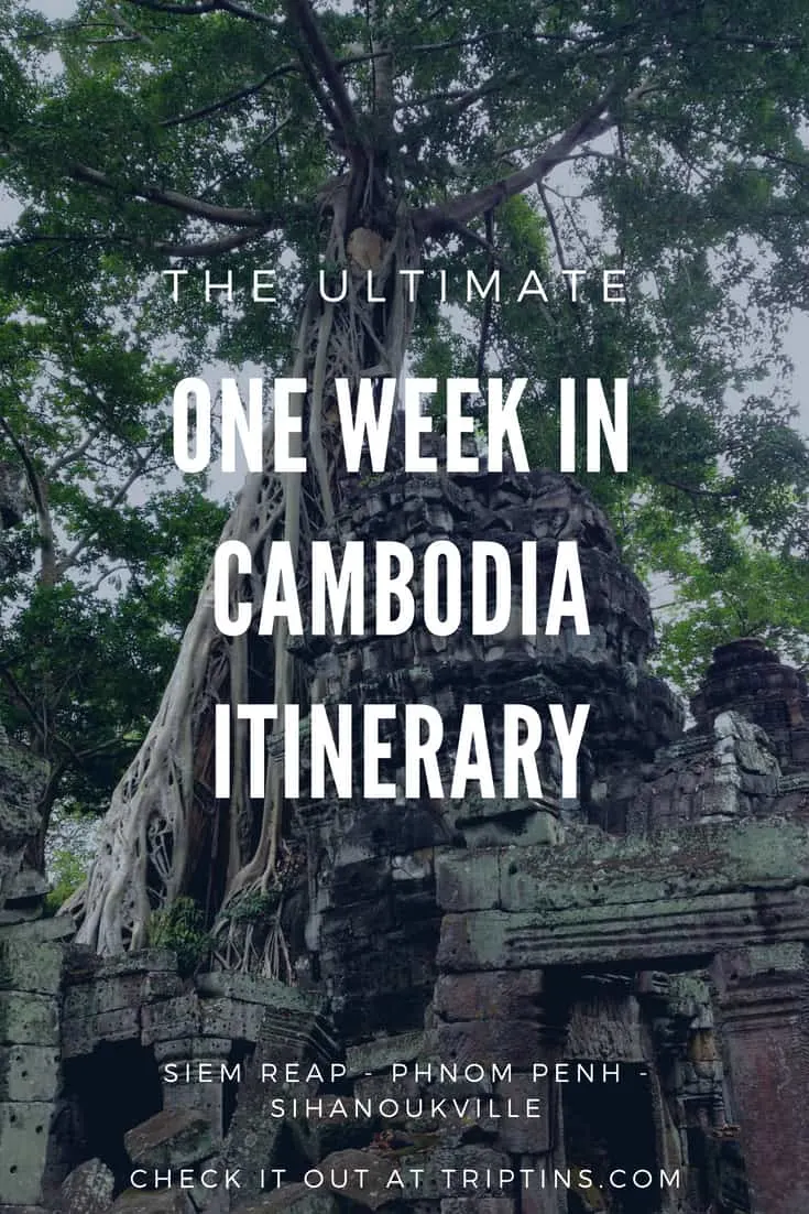 One Week in Cambodia Itinerary