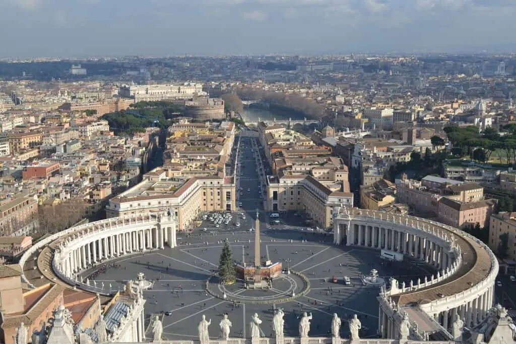 St Peters Square Vatican City Rome