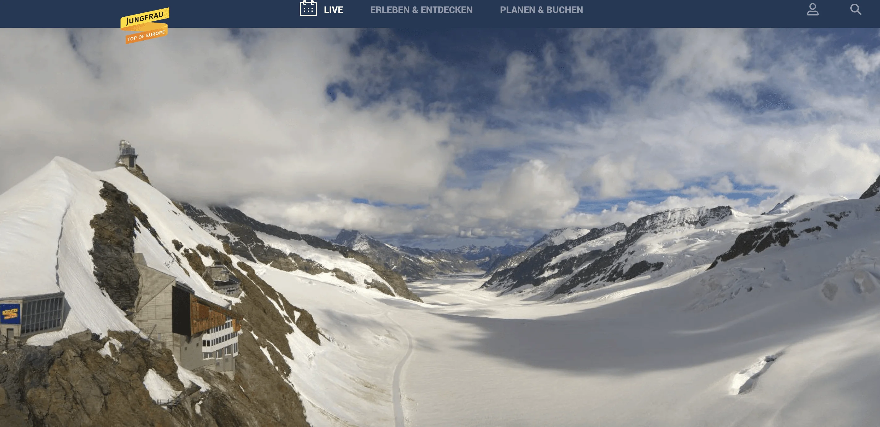 Jungfraujoch Webcam