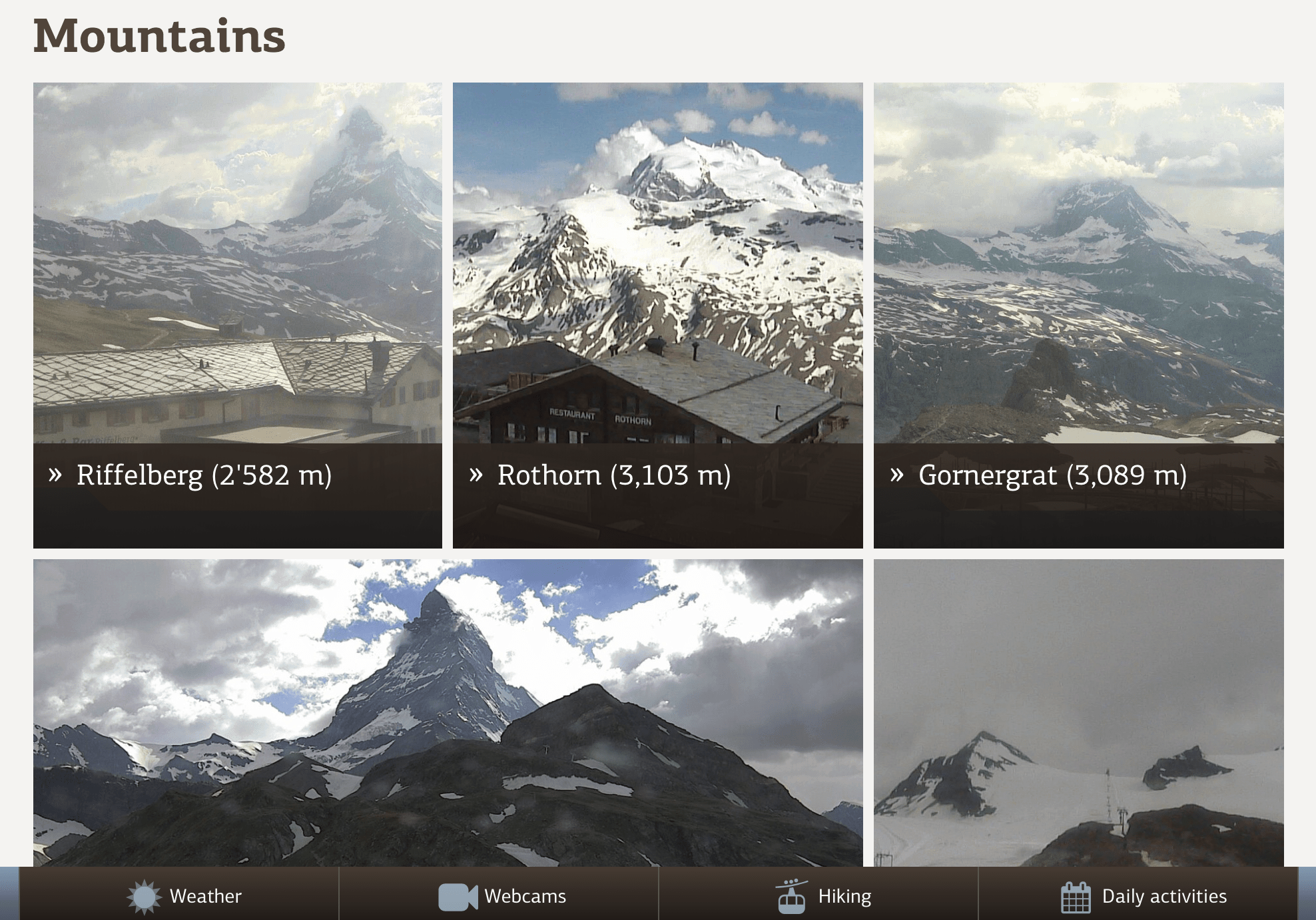 Webcam Matterhorn