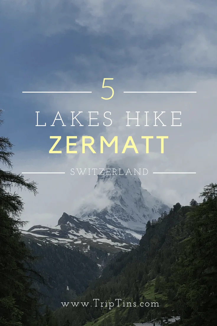 5 Lakes Hike Zermatt