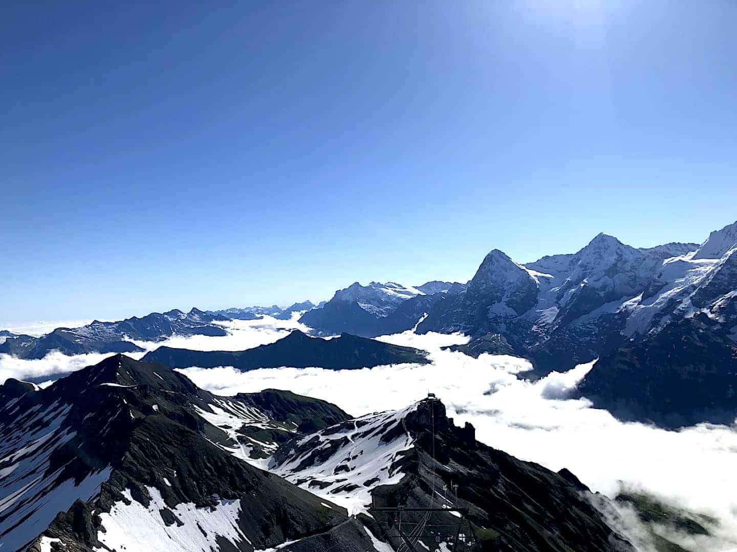 Schilthorn View Clouds