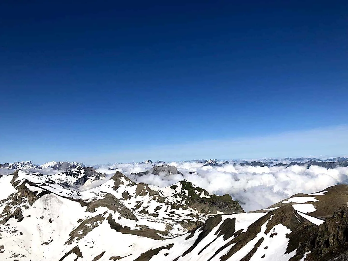 Schilthorn View Mountains