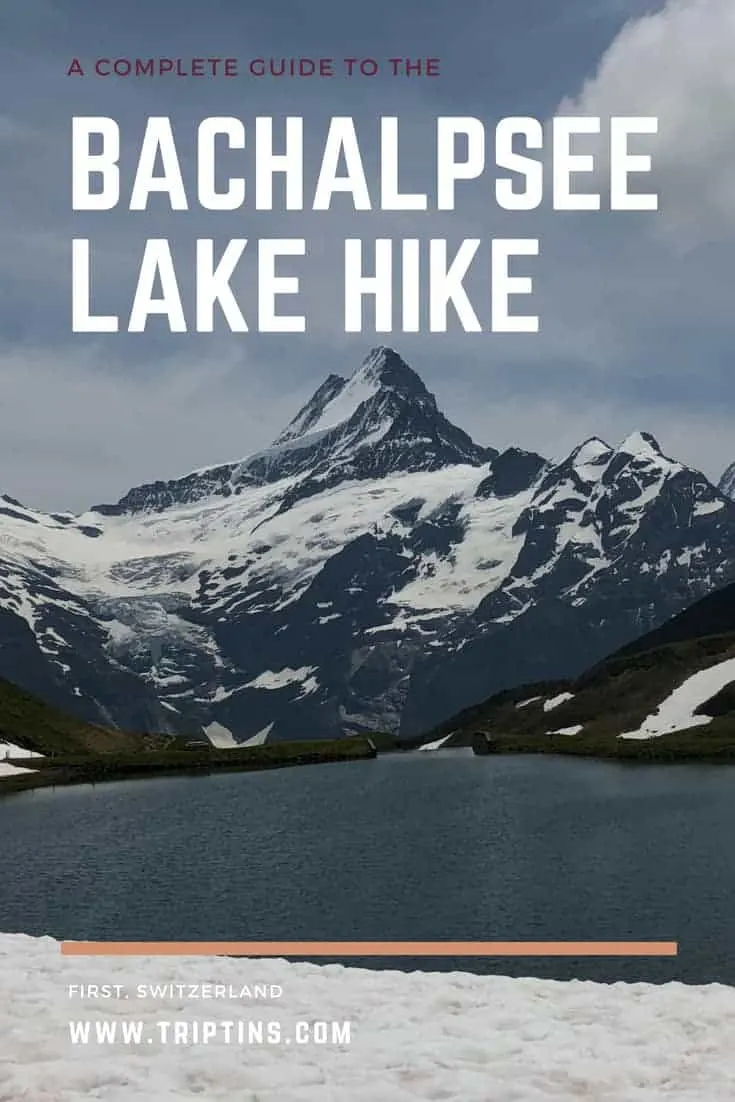 Bachalpsee Hike Pinterest