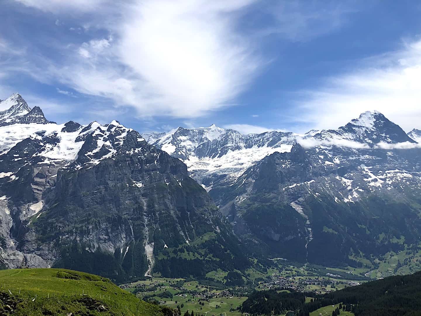 Bachalpsee Lake Alps View First