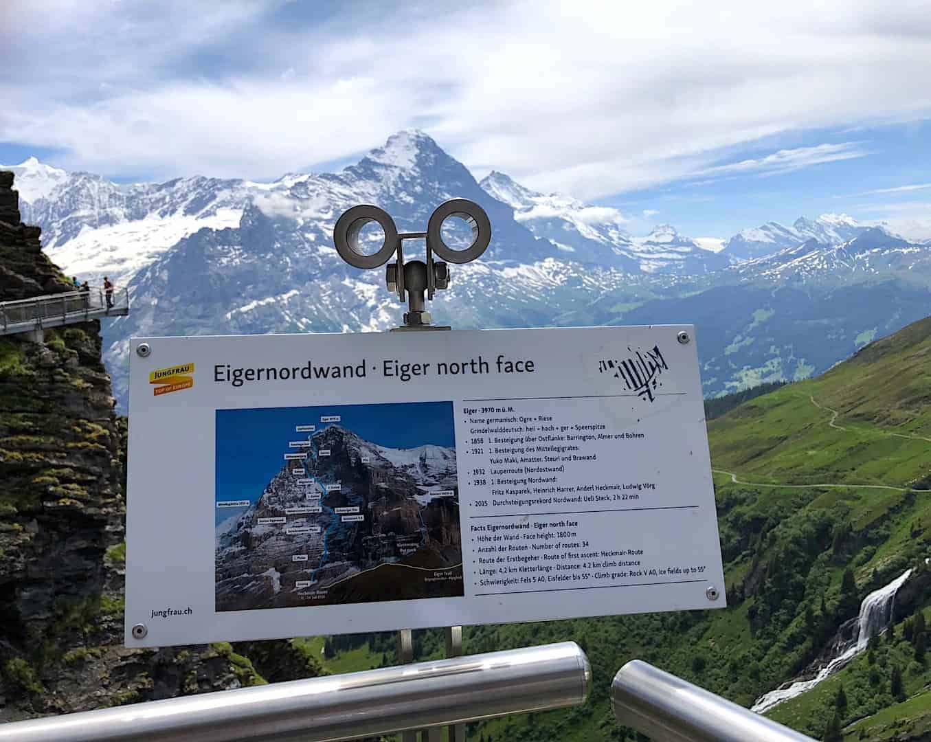 Bachalpsee Lake Eiger North Face