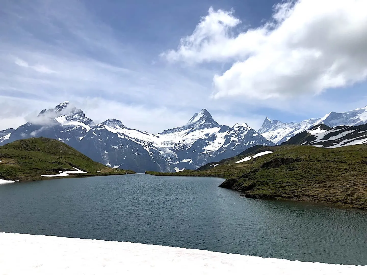 Bachalpsee Lake Eiger View 2