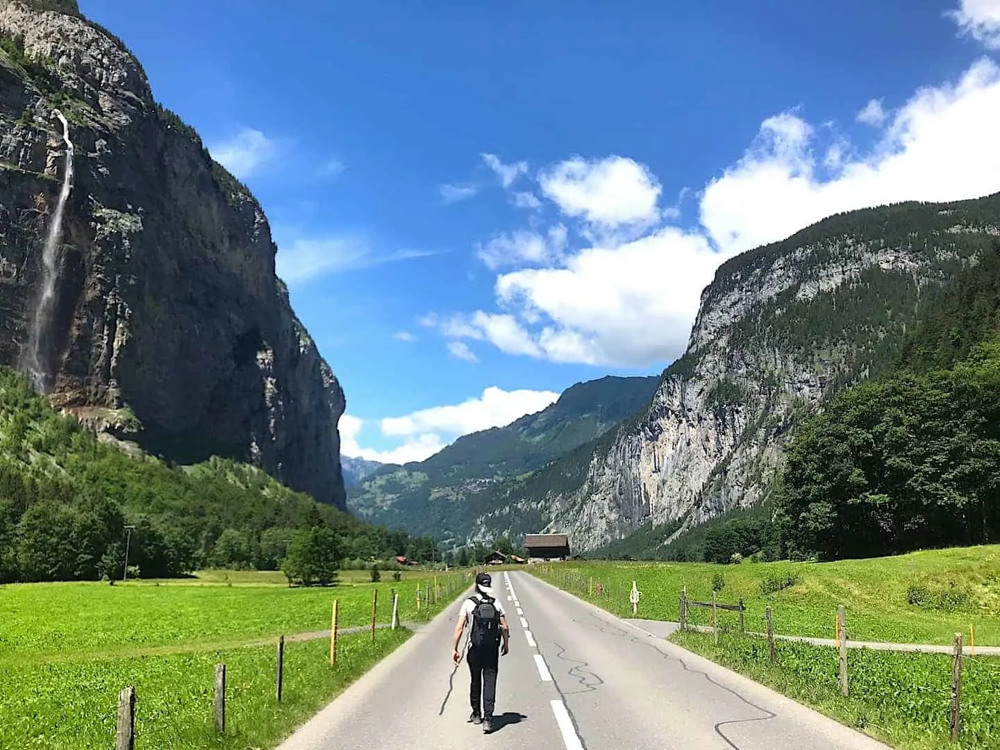 Lauterbrunnen Valley Waterfall