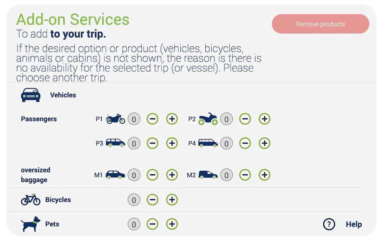 Azores Ferry Cars