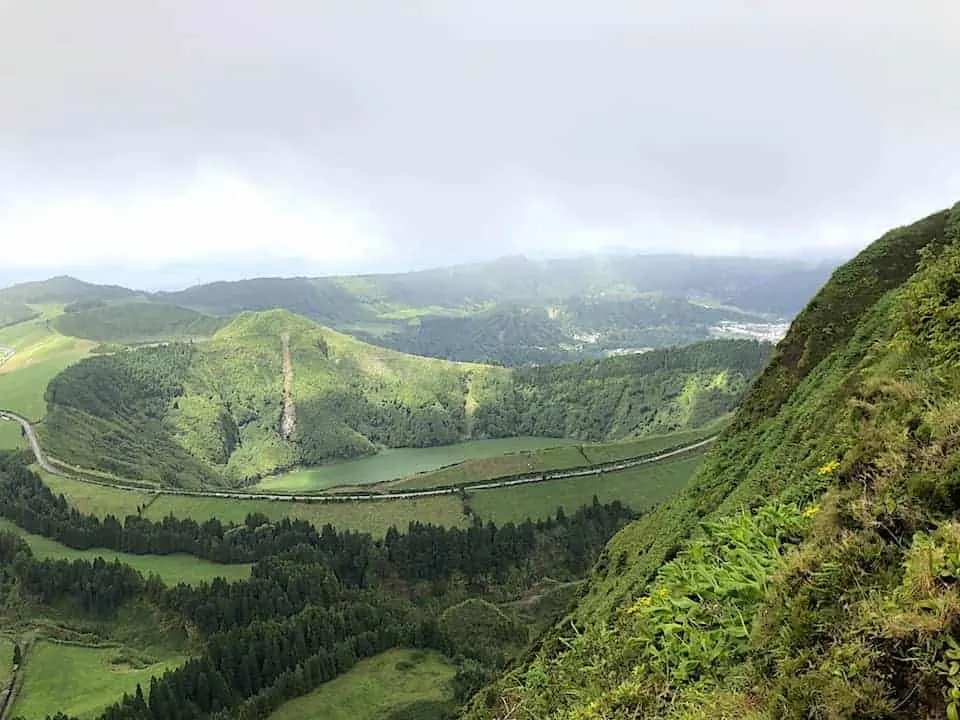 Mata do Canario Sete Cidades Hike Lagoon