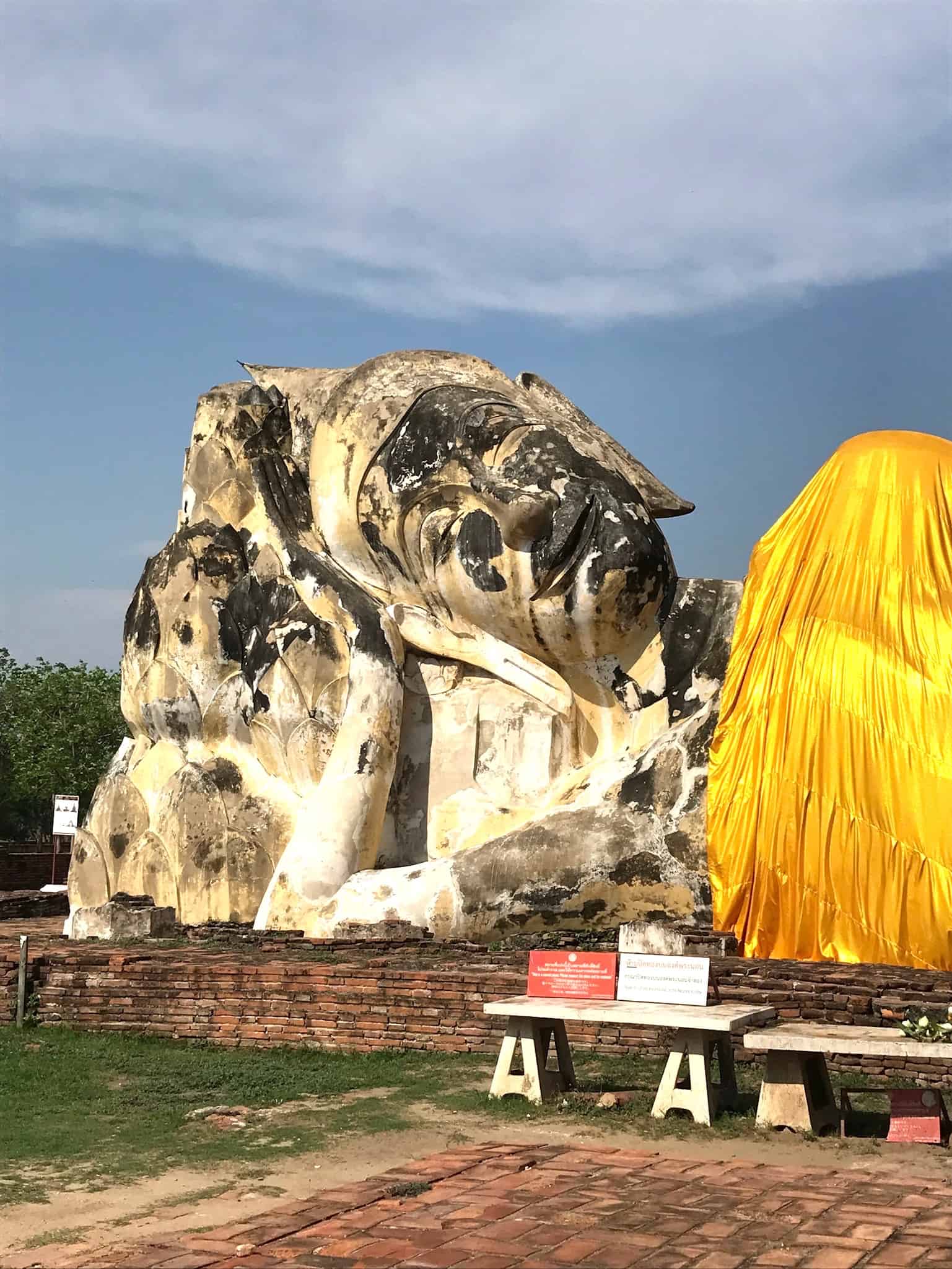 Wat Lokkayasutharam Buddha Head