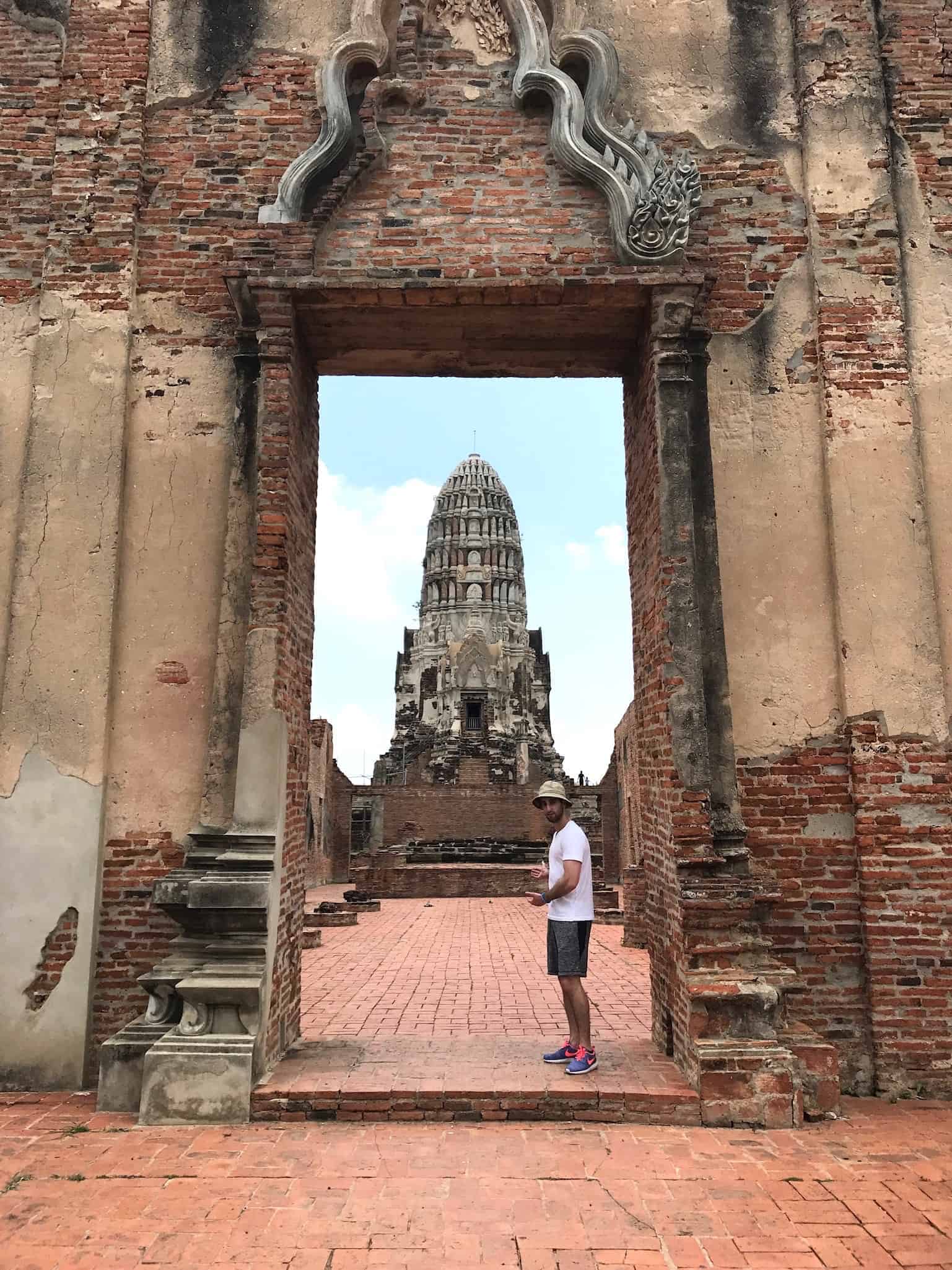 Wat Ratburana Entrance