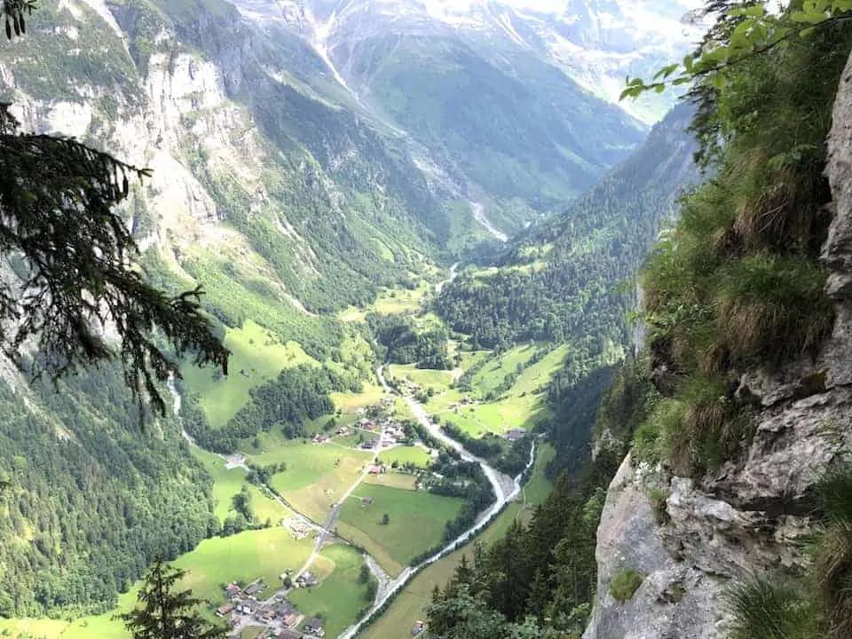 Murren Via Ferrata Valley