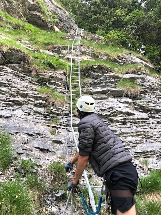 Via Ferrata Ladder