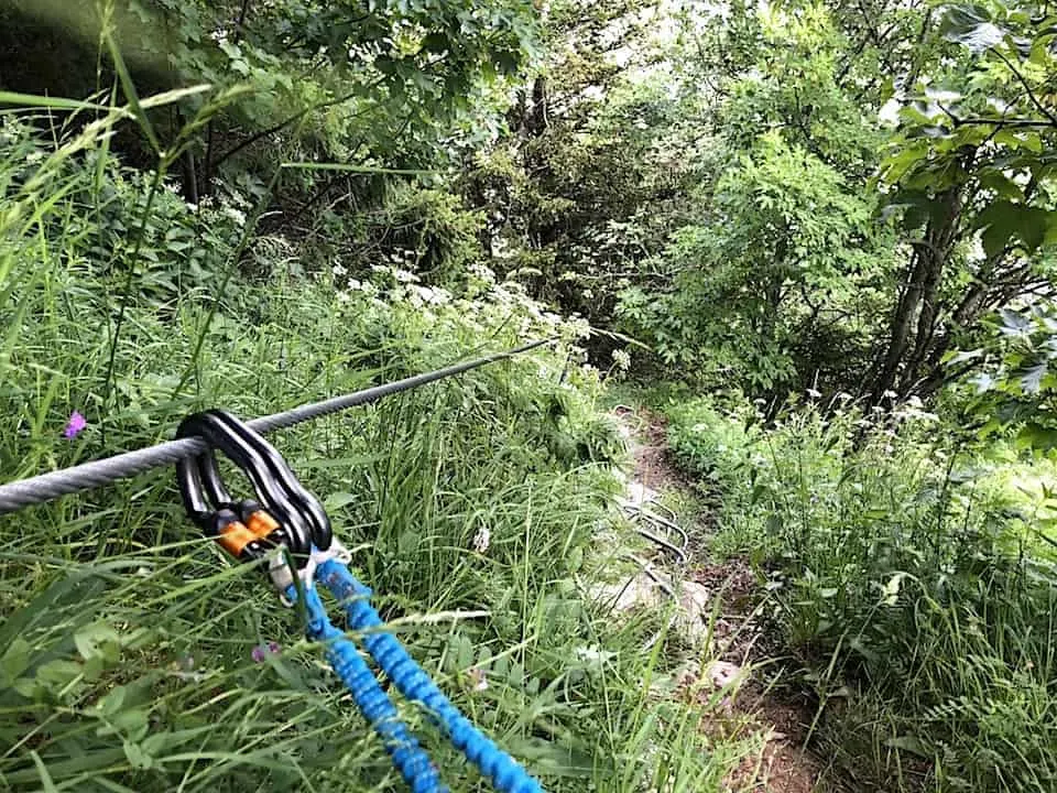 Via Ferrata Murren Gimmelwald Start