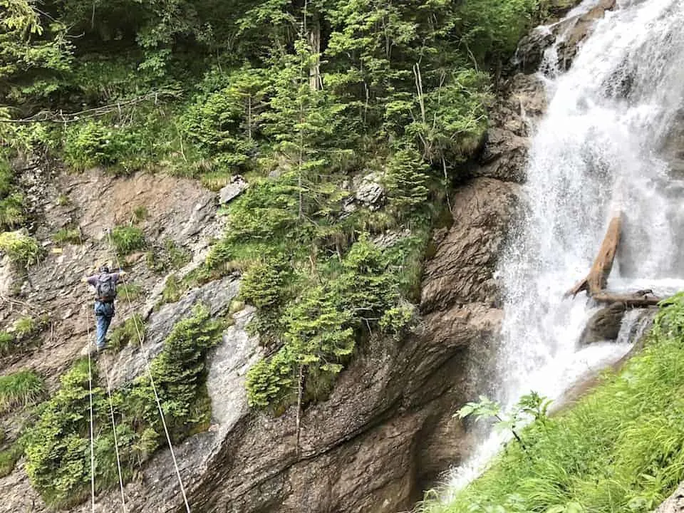 Via Ferrata Murren Waterfall