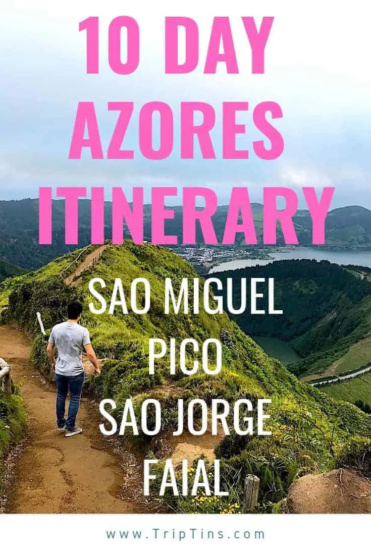 Azores Itinerary