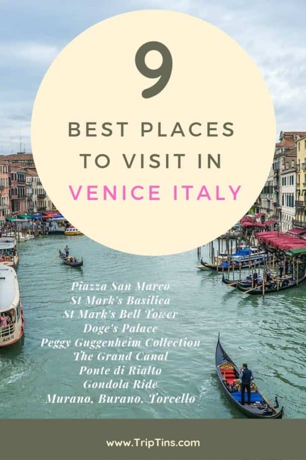 list of places to visit in venice