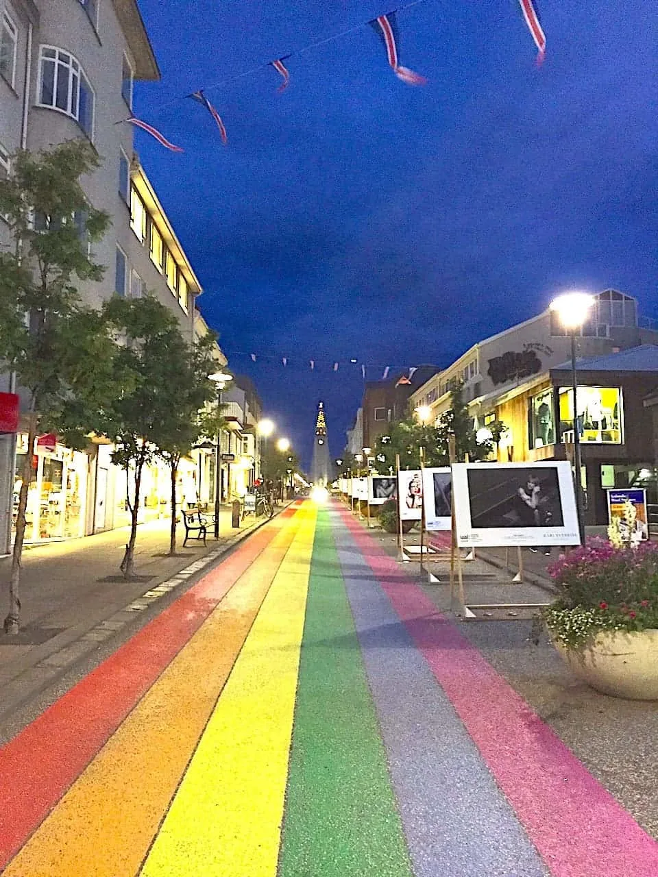 Reykjavik Rainbow Road