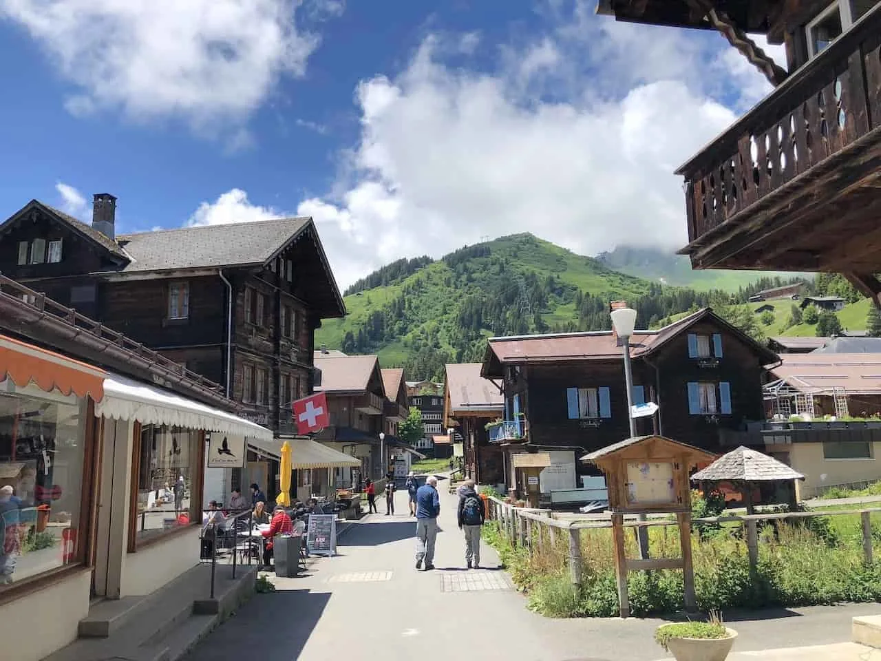 Murren Town Switzerland