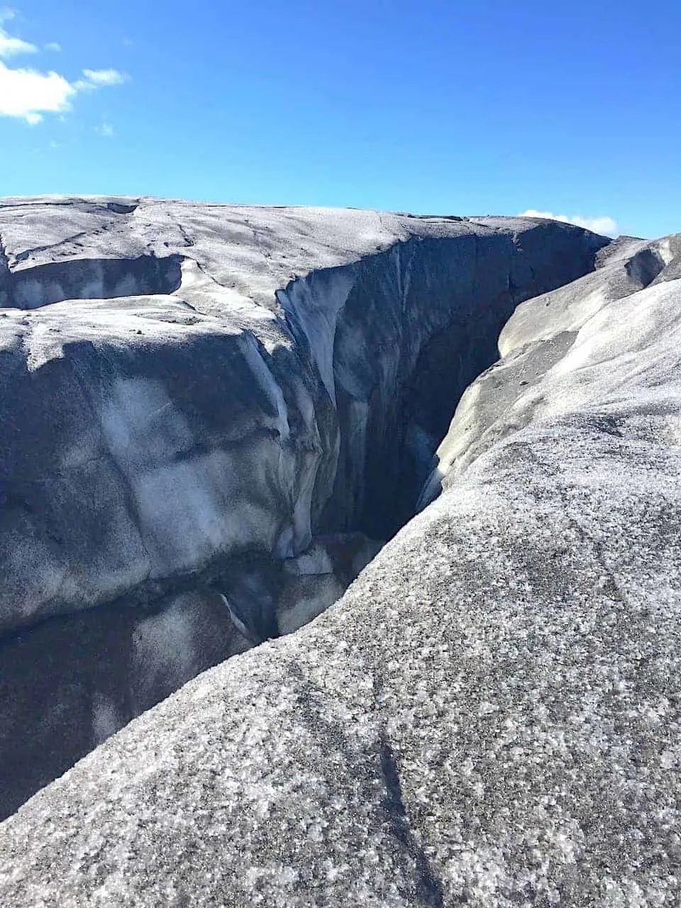 Skaftafell Glacier Crevasse