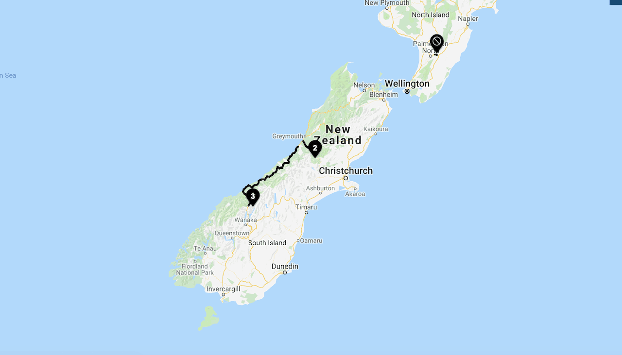New Zealand Road Closures