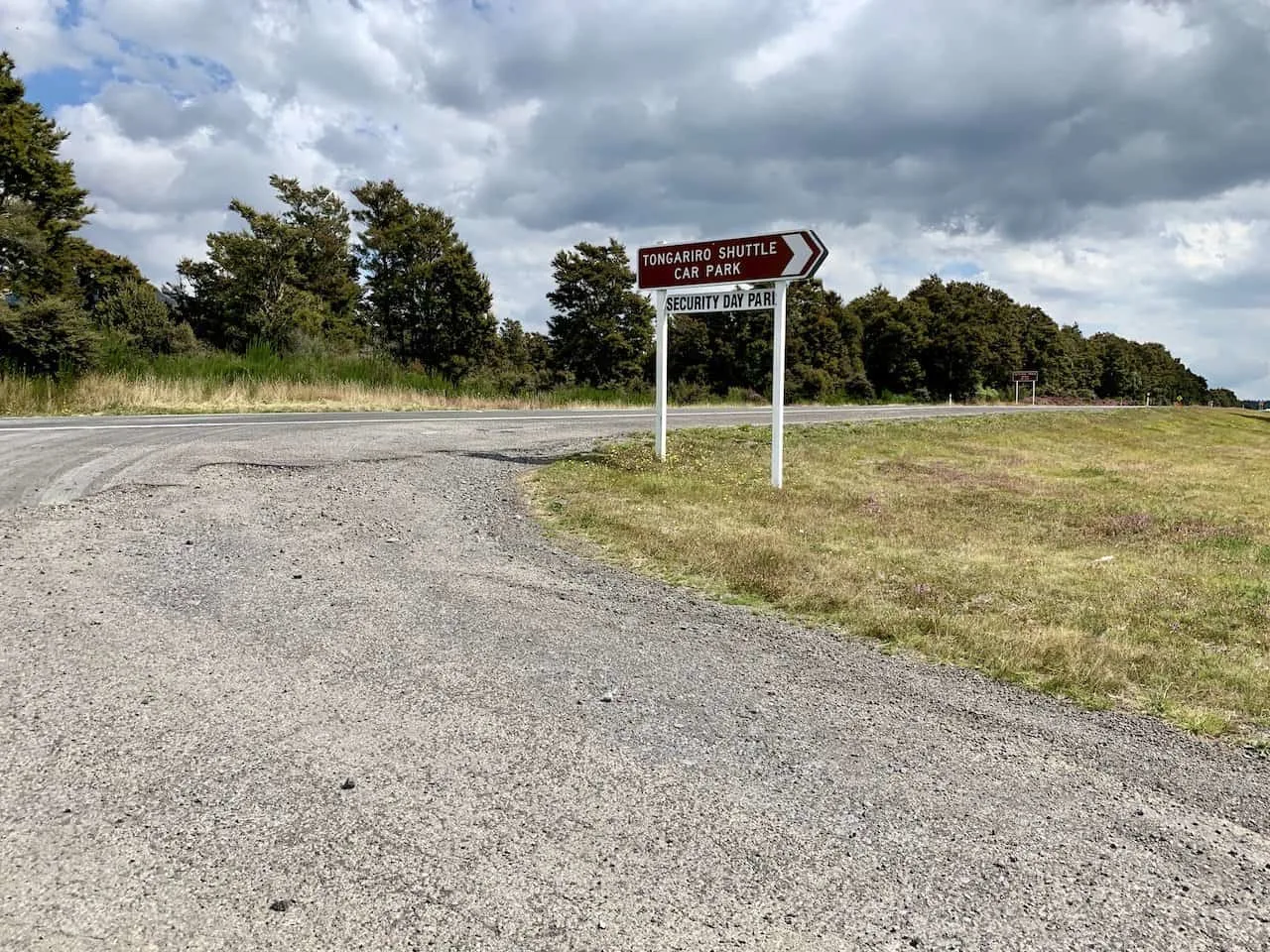 Tongariro Shuttle Car Park