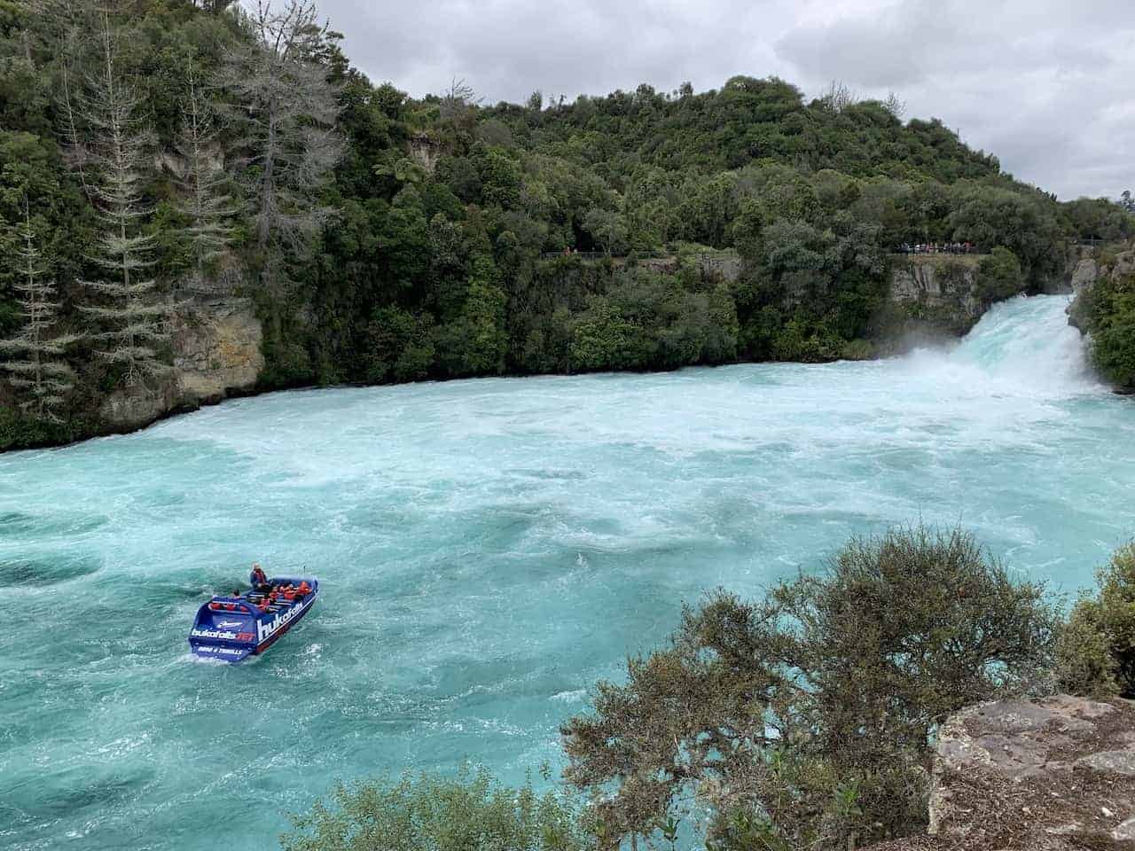 Huka Falls Boat