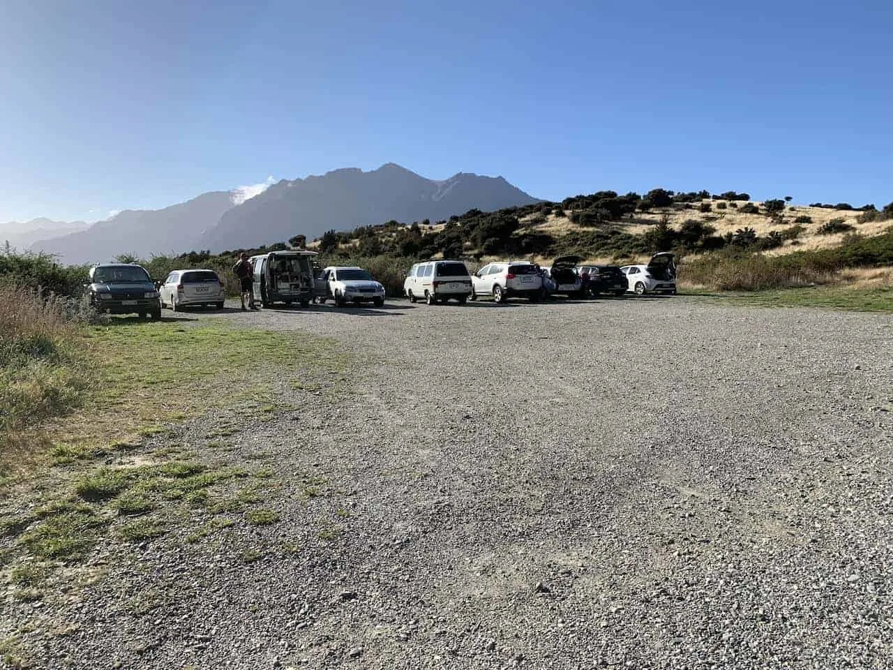 Isthmus Peak Parking Lot