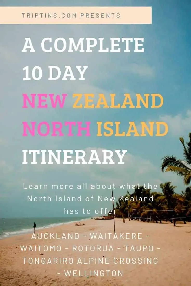 New Zealand North Island Itinerary