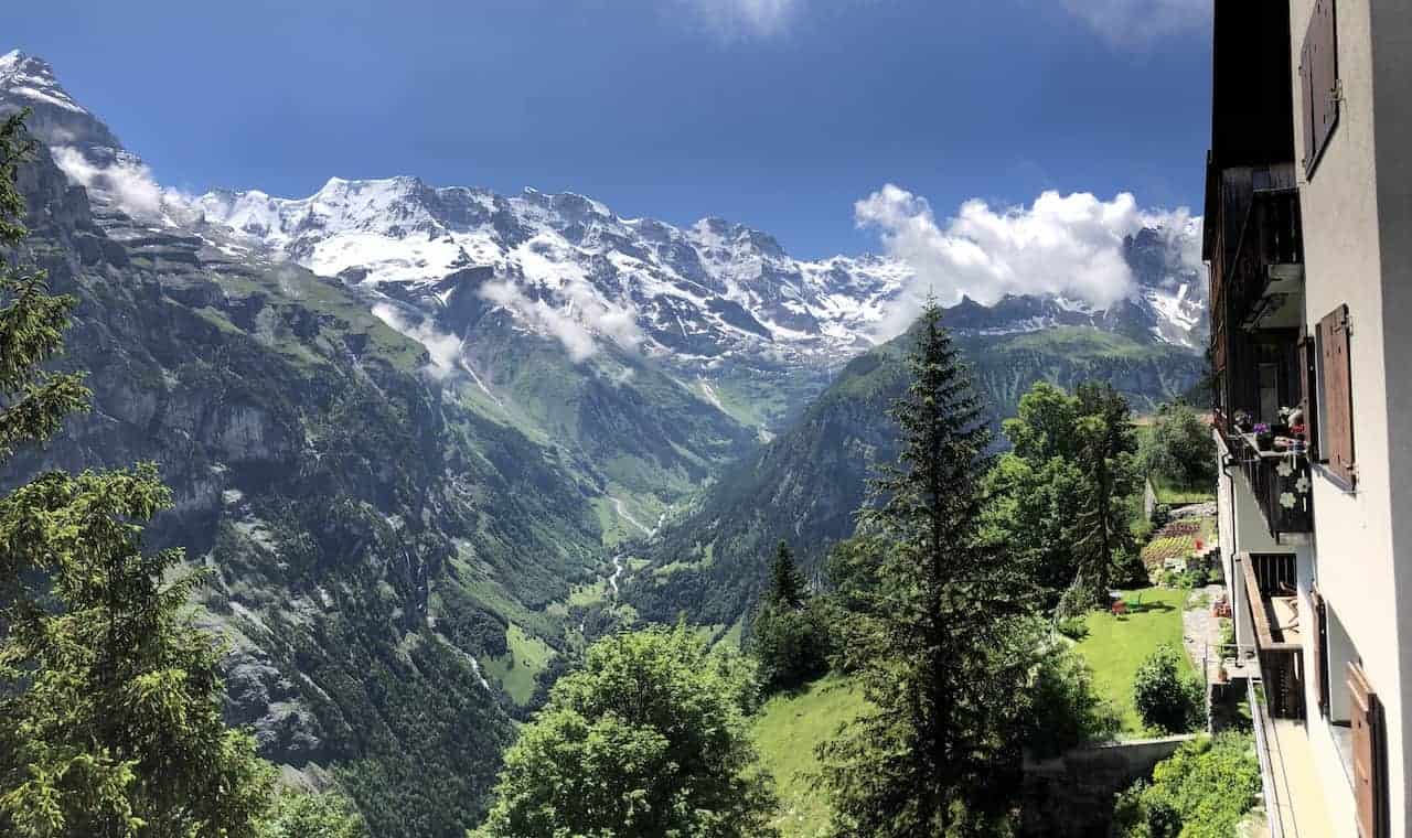 Murren Lauterbrunnen Valley