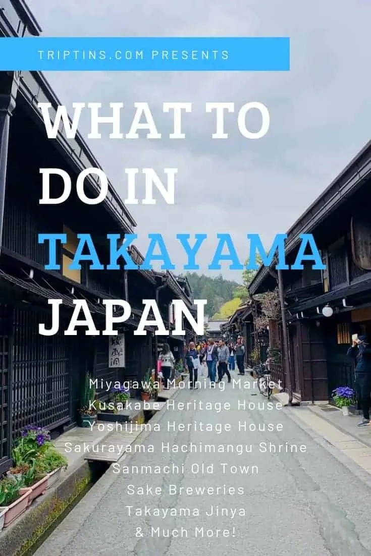 What to do in Takayama Itinerary