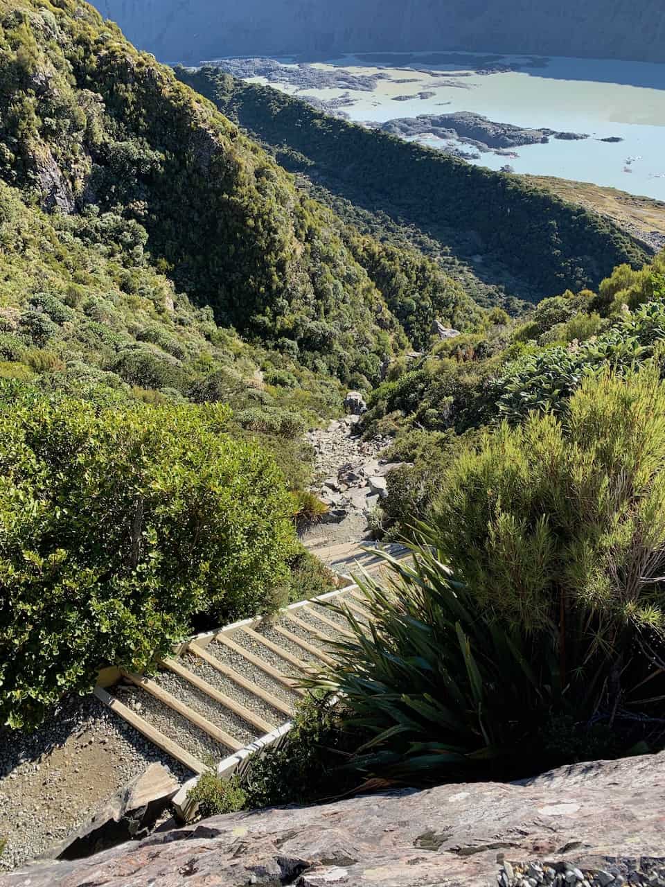 Mueller Hut Staircase