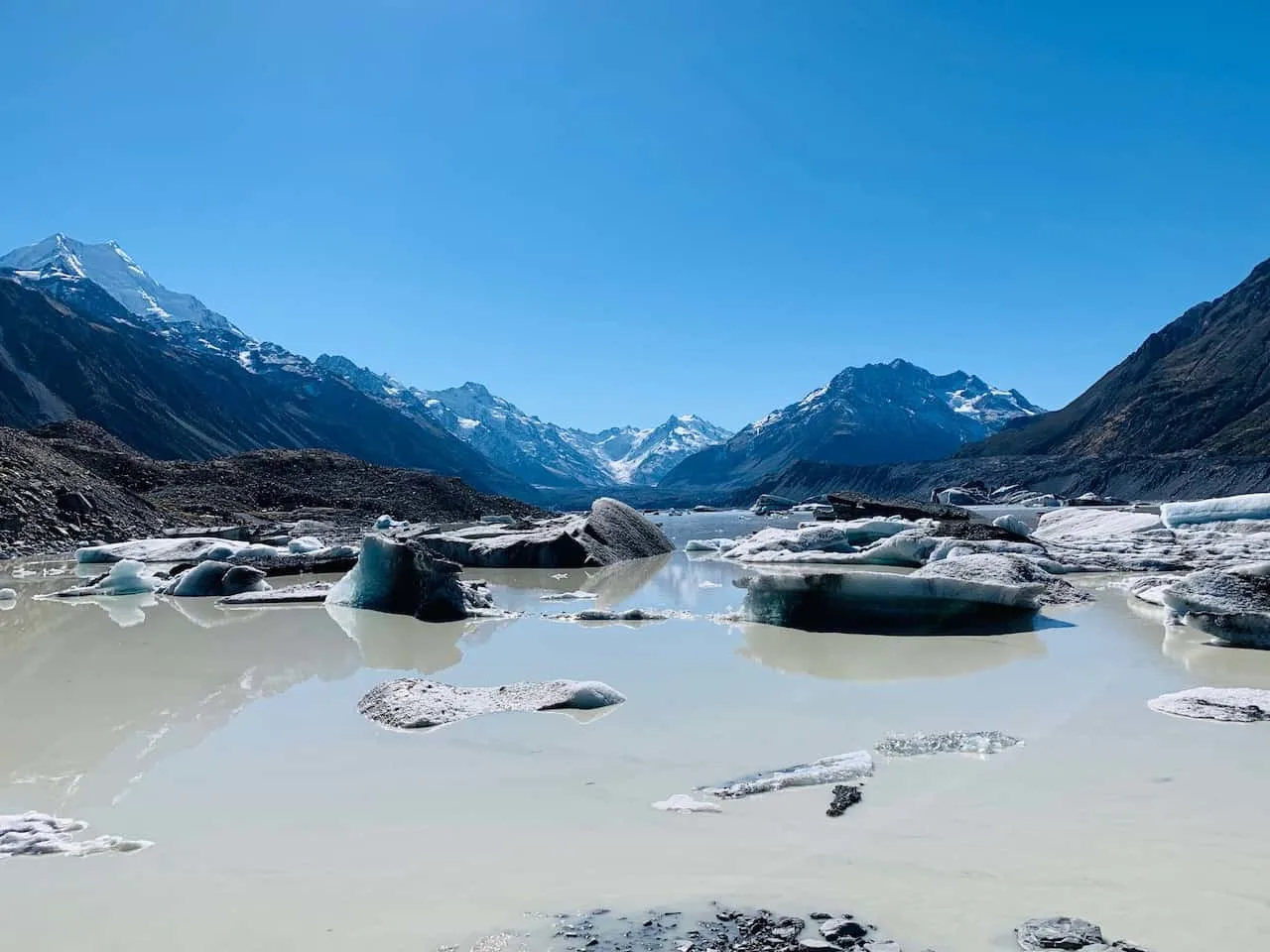 Tasman Lake Mount Cook