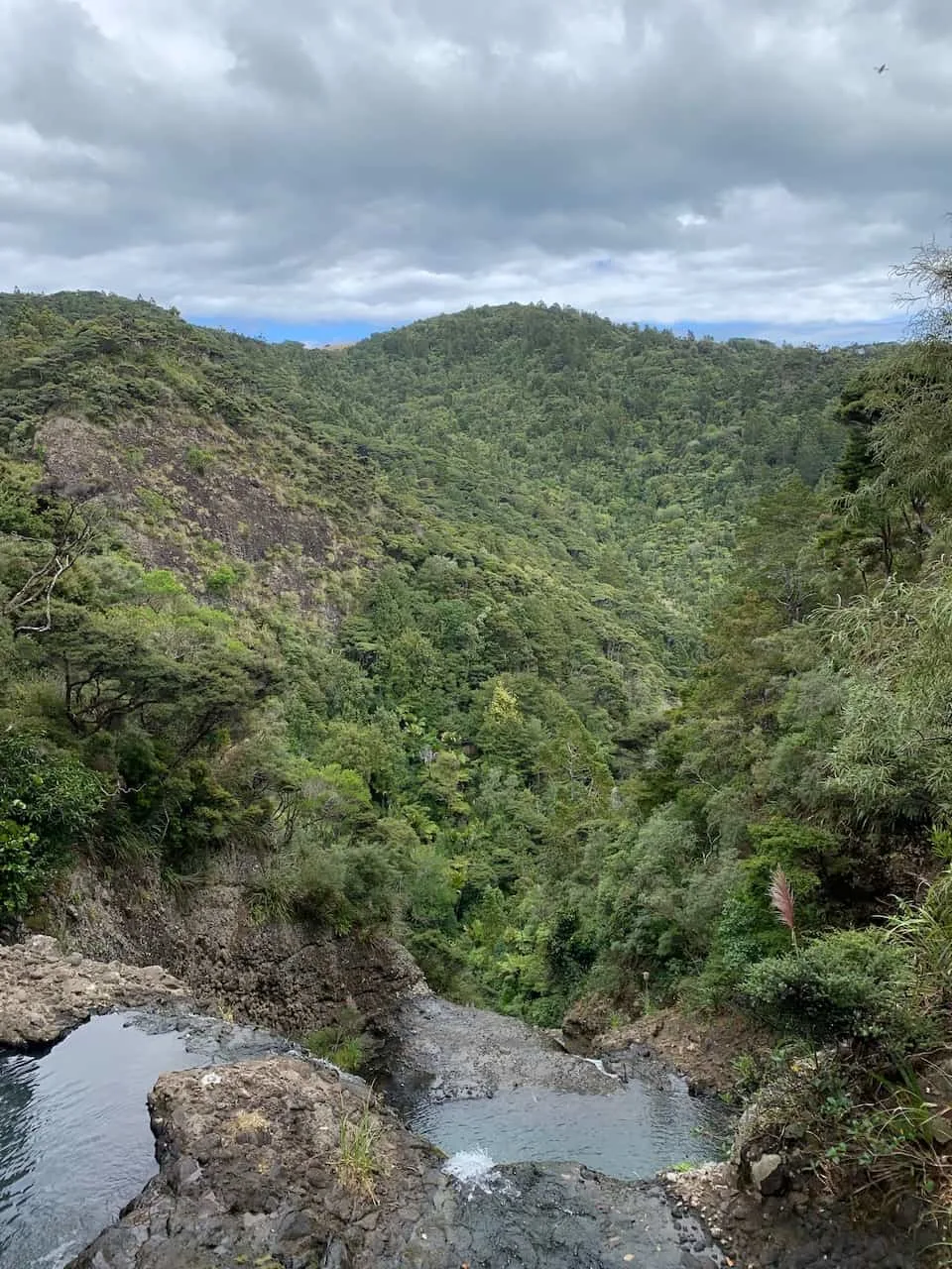 Top of Kitekite Falls