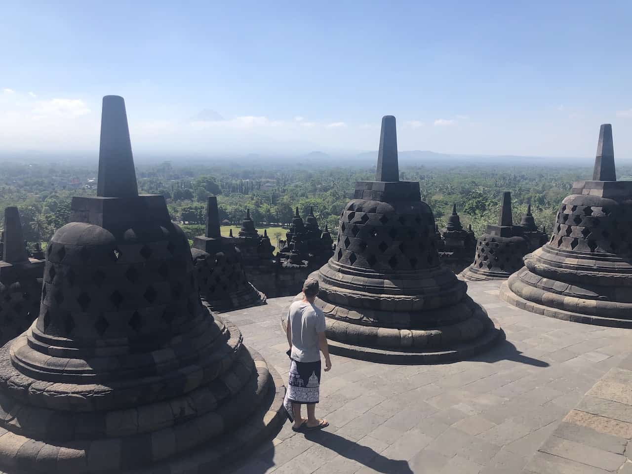 Borobudur Stupas