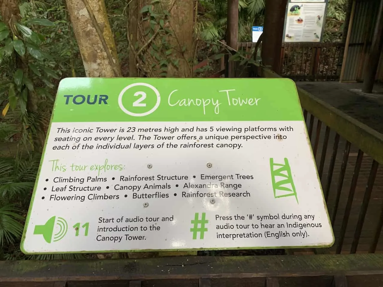 Canopy Tower Sign