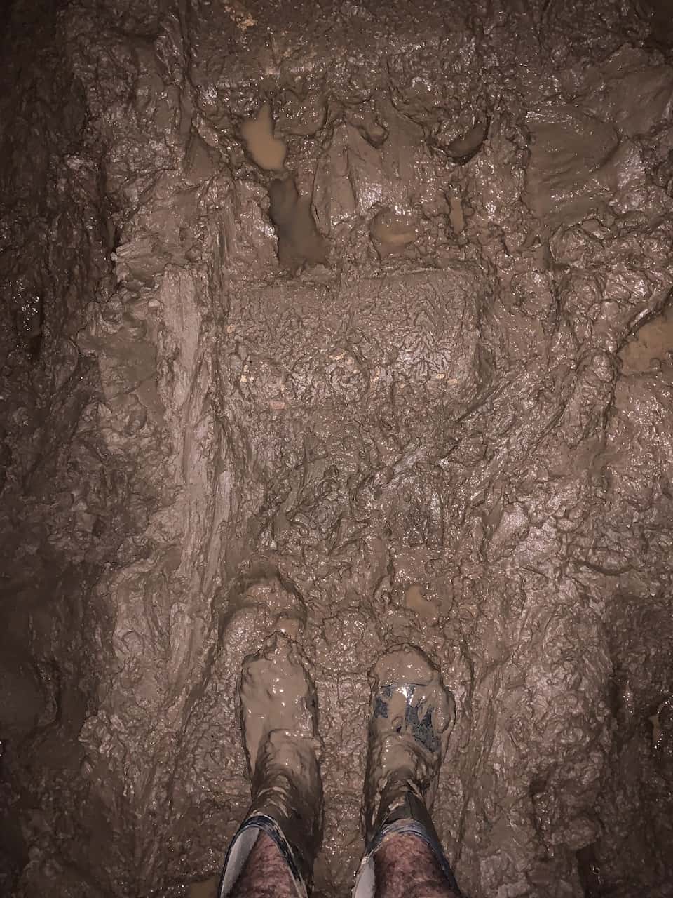 Goa Jomblang Muddy Path