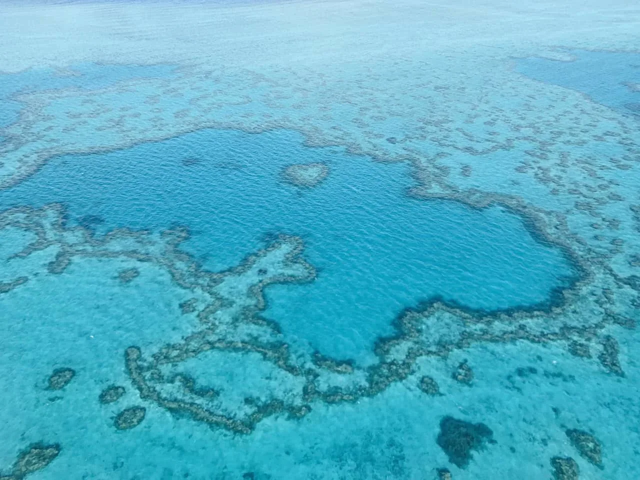 Great Barrier Reef Plane Ride