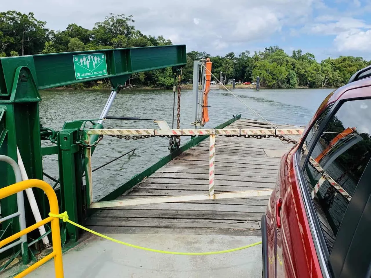 Daintree River Crossing