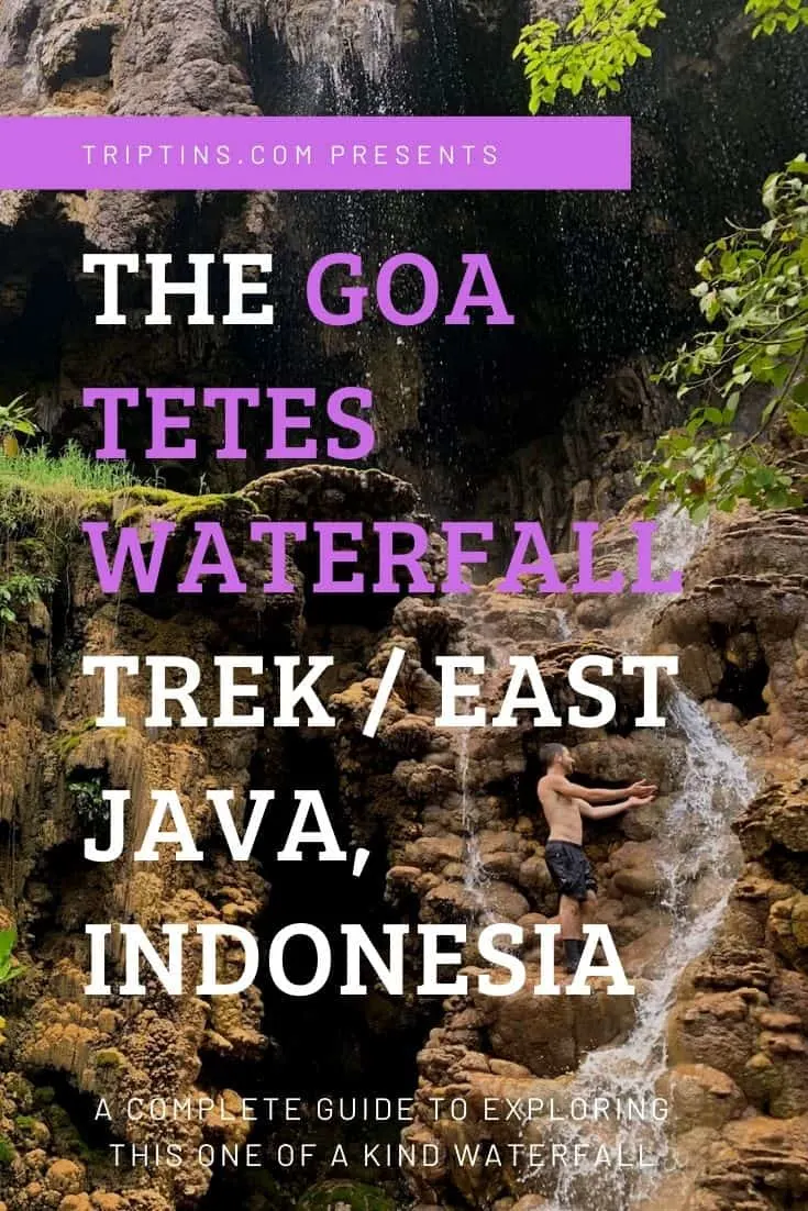 Goa Tetes Waterfall Trek