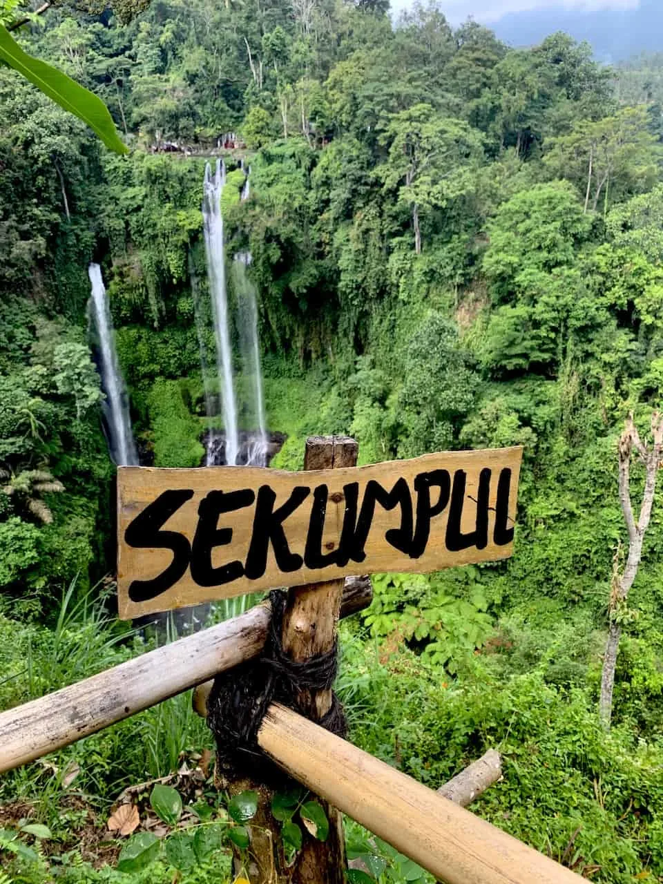 Sekumpul Waterfall View