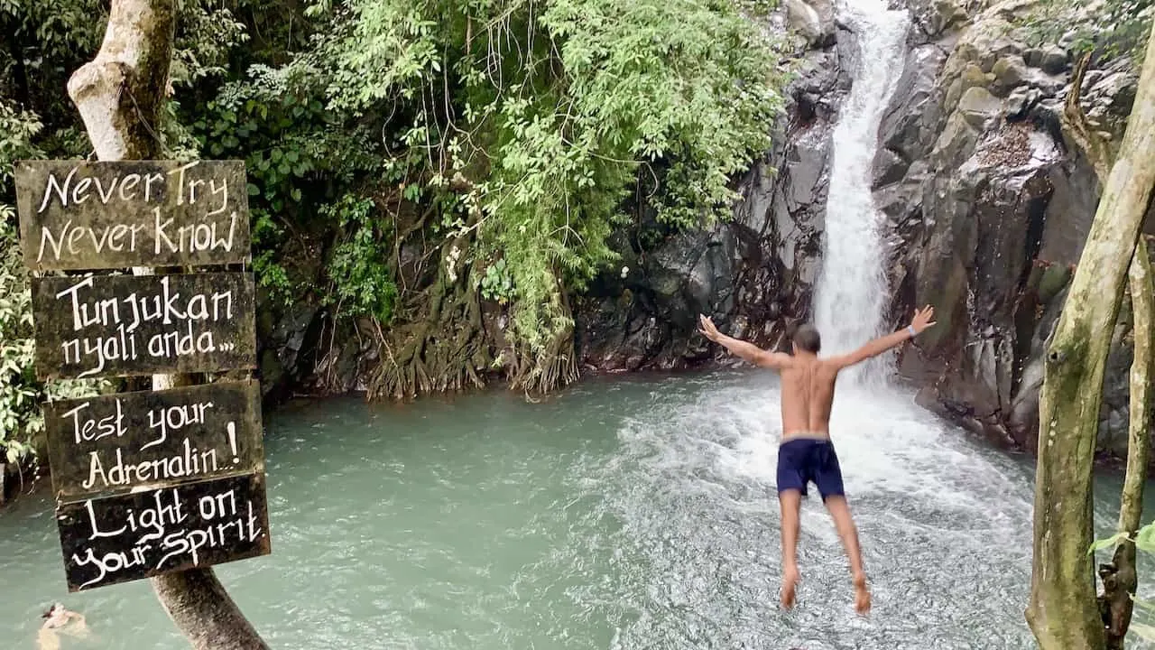 Kroya Waterfall Jump
