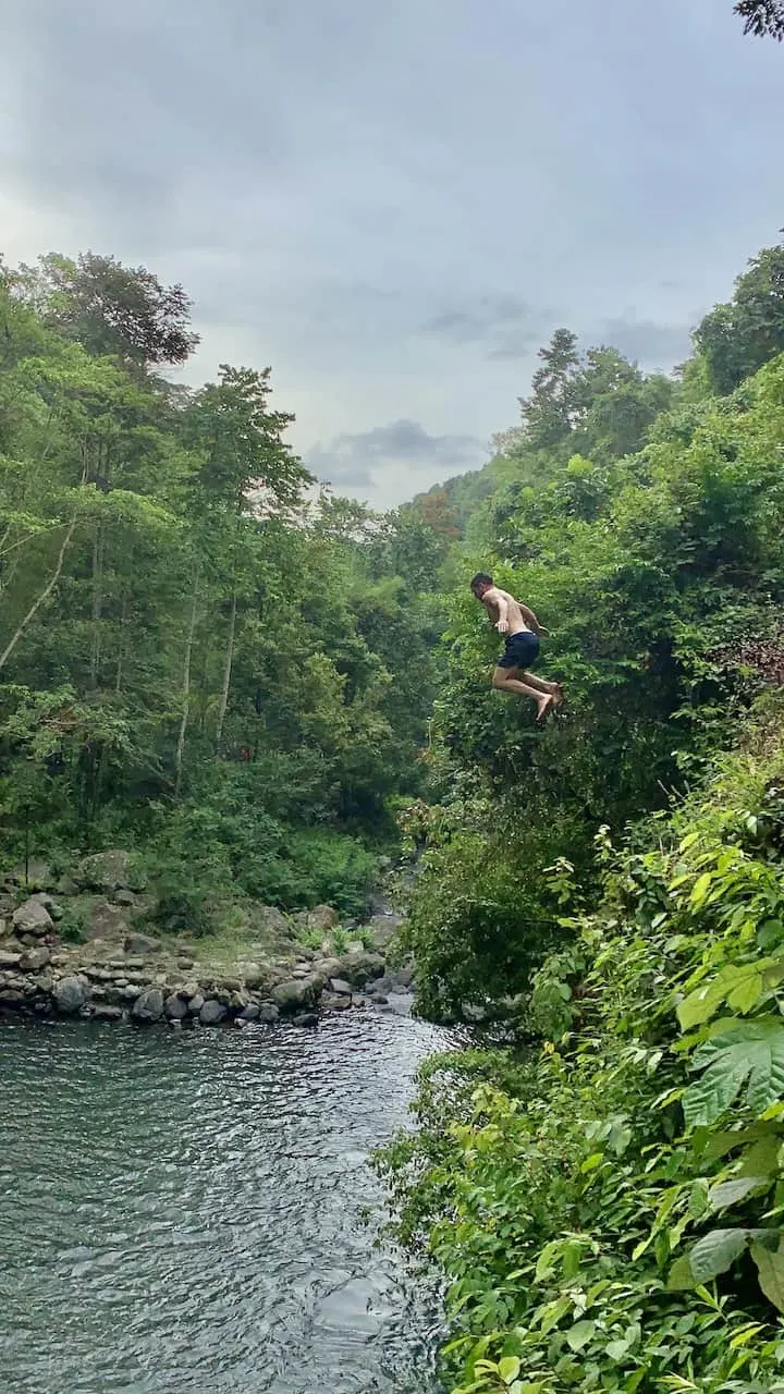 Pucuk Waterfall Jump