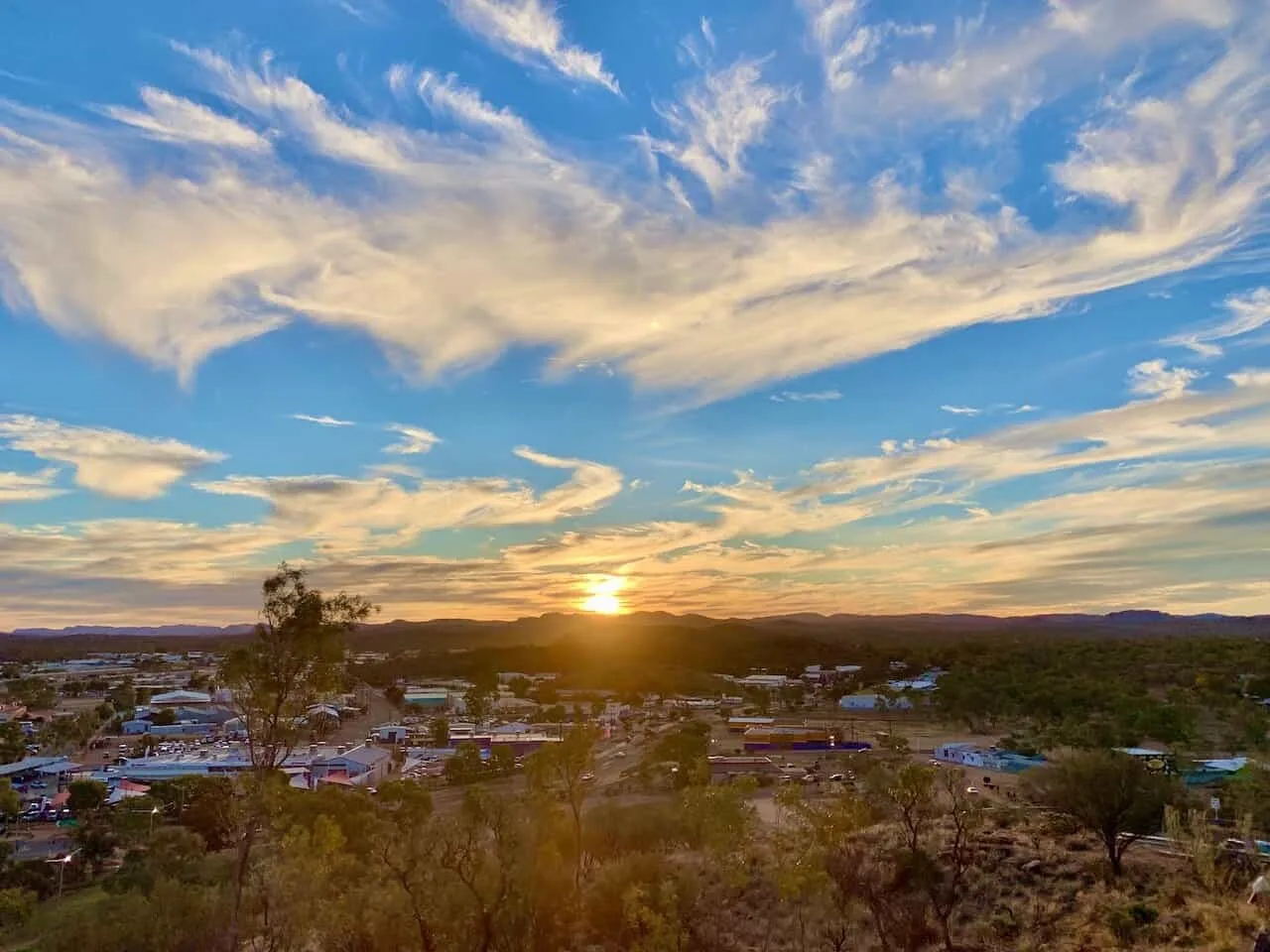 Alice Springs Sunset