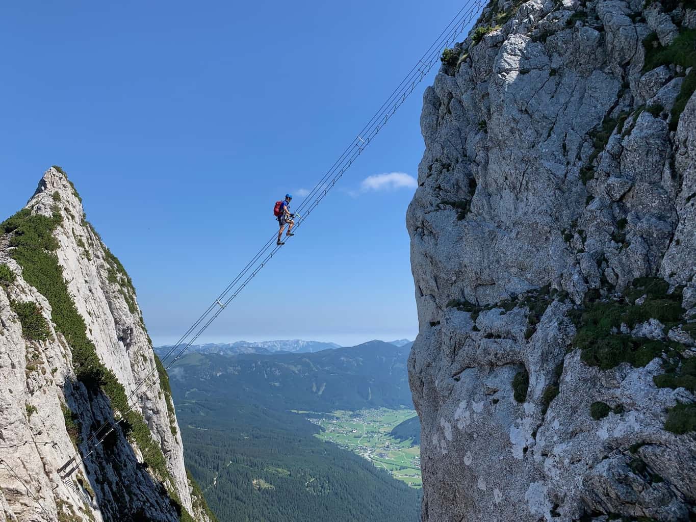The Donnerkogel Klettersteig | The Stairway to Heaven